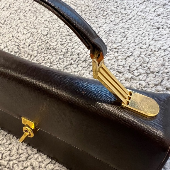 VINTAGE BAGUETTE HANDBAG - Picture 4 of 6